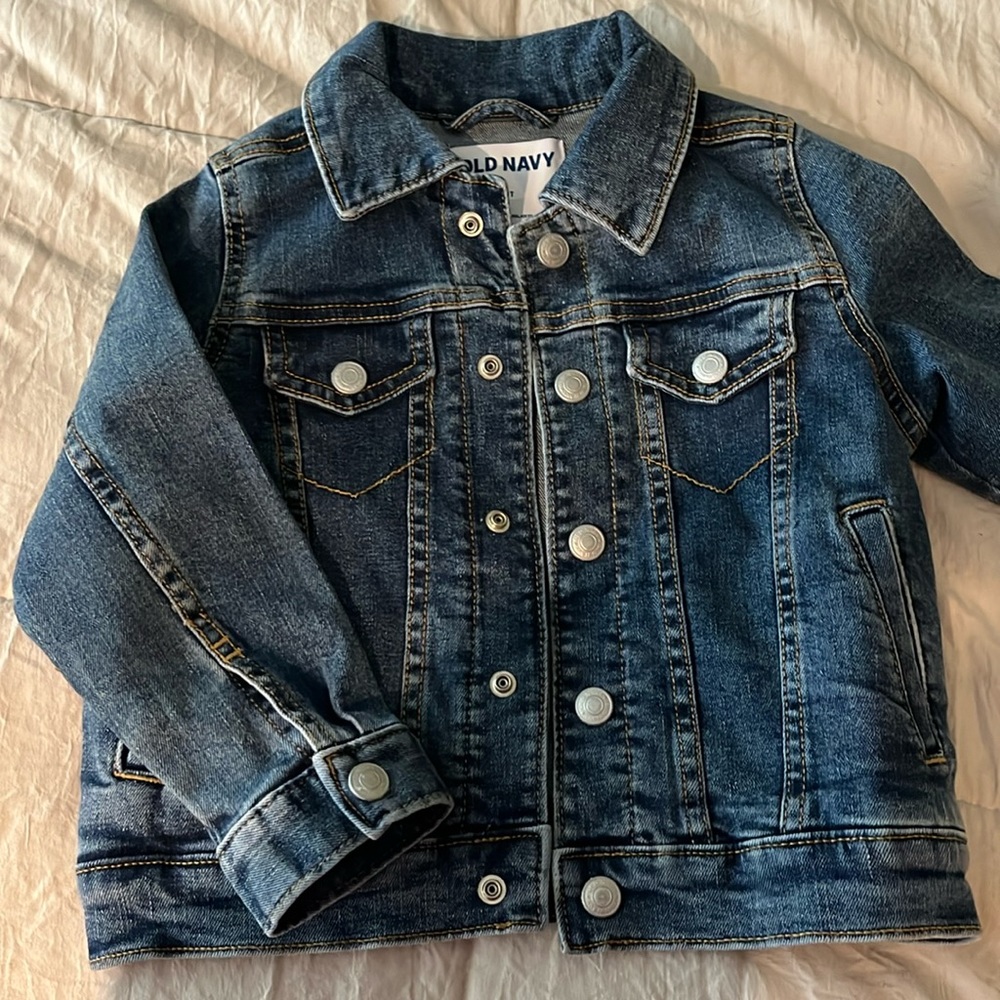 Toddler girl denim jacket B13
